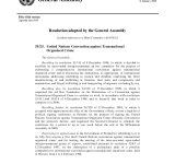 United Nations Convention against Transnational Organized Crime PDF file screenshot