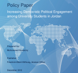Increasing Democratic Political Engagement among University Students in Jordan PDF file screenshot