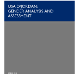 USAID/Jordan: Gender Analysis and Assessment PDF file screenshot