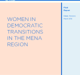 Women in Democratic Transitions in the MENA Region PDF file screenshot