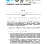 Report: Arab High-Level Forum on Sustainable Development PDF file screenshot