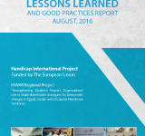 Lesson learned and good practices report  PDF file screenshot
