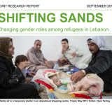 Shifting Sands: Changing gender roles among refugees in Lebanon PDF file screenshot