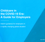 Childcare in the COVID-19 Era: A Guide for Employers PDF file screenshot