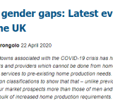 COVID-19 and gender gaps: Latest evidence and lessons from the UK PDF file screenshot