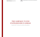 THE CAMPAIGN TO END STATELESSNESS IN JORDAN PDF file screenshot