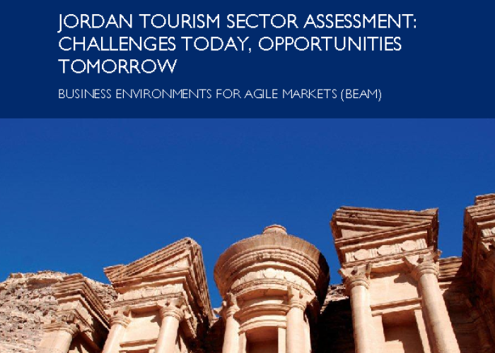 Jordan Tourism Sector Assessment: Challenges Today,Opportunities Tomorrow Business Environments for Agile Markets (BEAM) PDF file screenshot