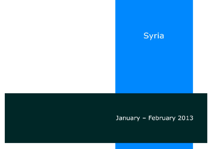 Syria - Syrian Refugees and Food Insecurity in Iraq,Jordan and Turkey: Secondary Literature and Data Desk Review PDF file screenshot