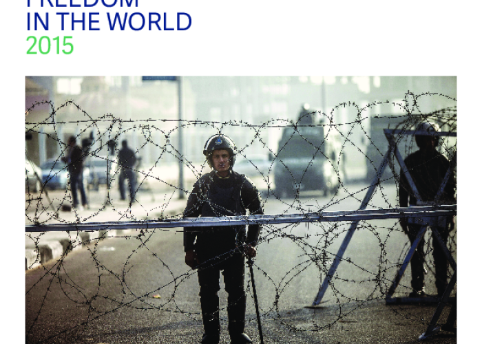 Freedom in the World 2015 - Discarding Democracy: A Return to the Iron Fist PDF file screenshot