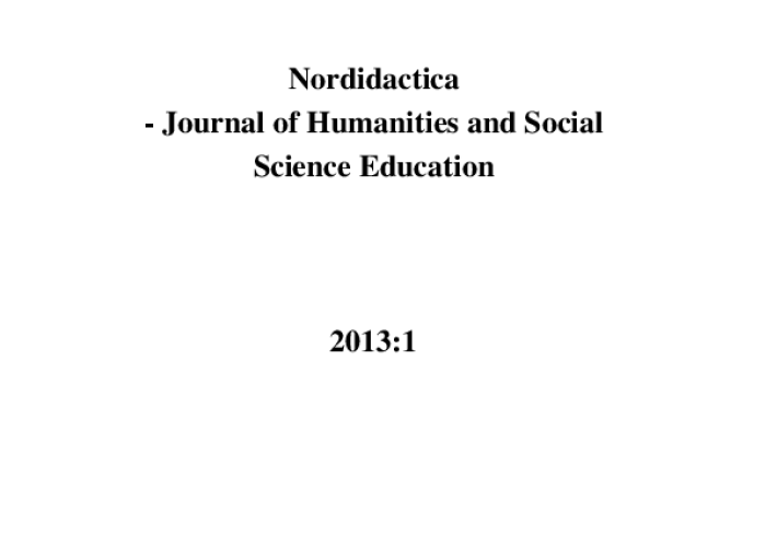 Parochial Education in a Global World? Teaching History and Civics in Lebanon PDF file screenshot