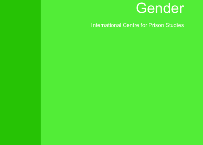 Gender and SSR Toolkit: Penal Reform and Gender PDF file screenshot