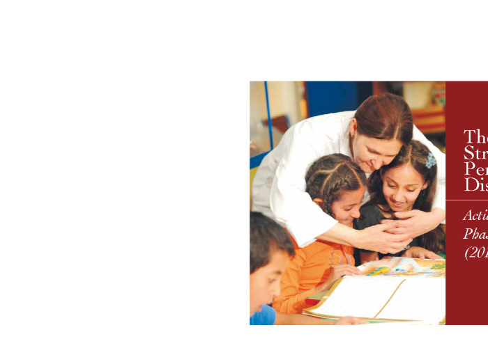 The National Strategy for Persons with Disabilities PDF file screenshot