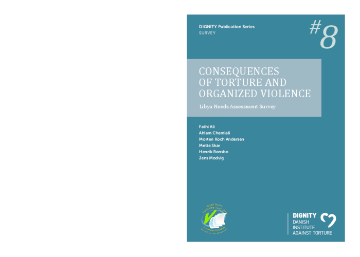 Consequences of Torture and Organized Violence: Libya Needs Assessment Survey PDF file screenshot