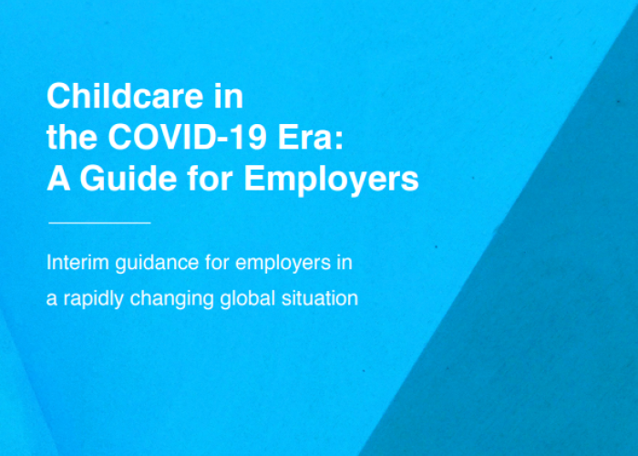 Childcare in the COVID-19 Era: A Guide for Employers PDF file screenshot