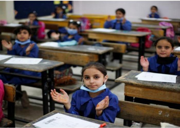 اصورة اطفال في المدرسة-تقرير الظل حول تنفيذ اتفاقية حقوق الطفل في الأردن